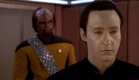 Star Trek The Next Generation Data Explains To Worf What It Means To