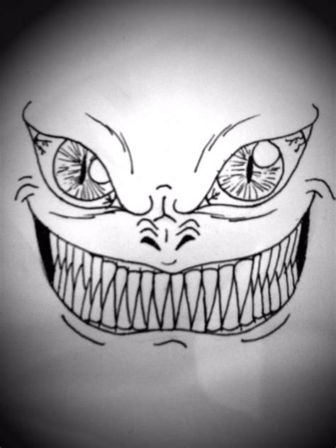 Drawing Scary Face