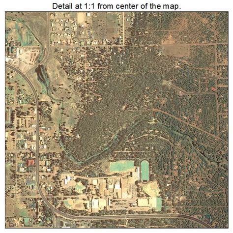 Aerial Photography Map Of Pinetop Lakeside Az Arizona