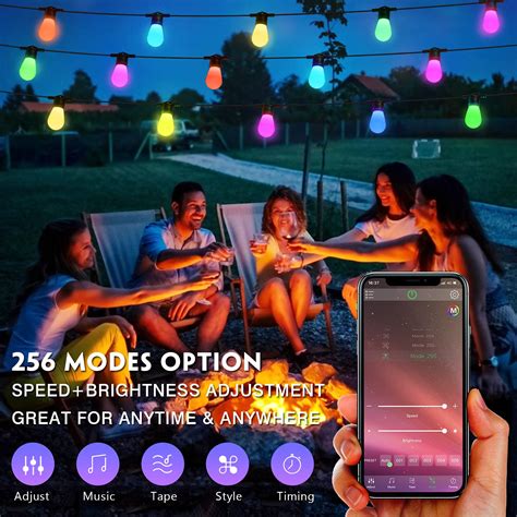 Mua Oppsk Outdoor Led String Lights 48ft 15leds App Controlled