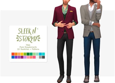 Sims 4 Male Pants Maxis Match Original Size Png Image Pngjoy