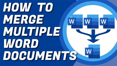 How To Merge 2 Or More Microsoft Word Documents Into One Without