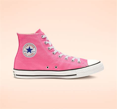 Pink Chuck Taylor All Star High Top Shoes