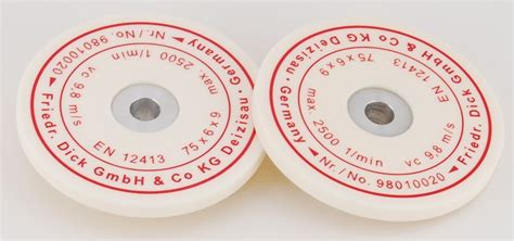Ceramic Honing Wheels For F Dick Rs 150 Duo Sm 110 And Sm 111