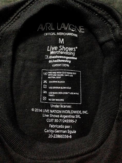 My Avril Lavigne S Collection The Avril Lavigne Tour T Shirt