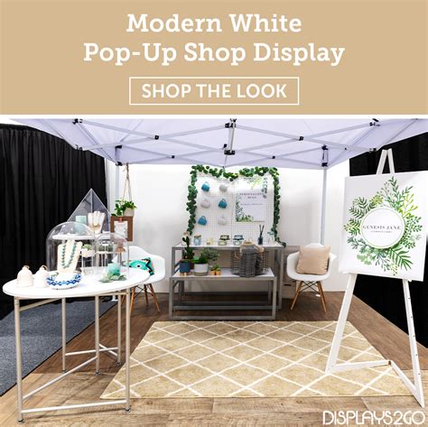Create A Modern And White Pop Up Shop Display Pop Up Shop Pop Up