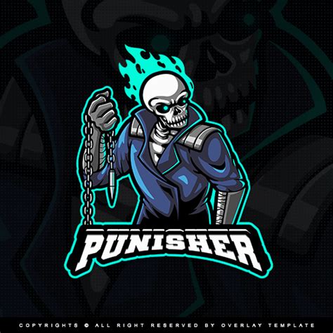 Punisher Logo Overlaytemplate