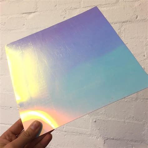 1mm Aurora Iridescent High Impact Polystyrene Hips Sheet Acrylic Plastic Sheets Cast