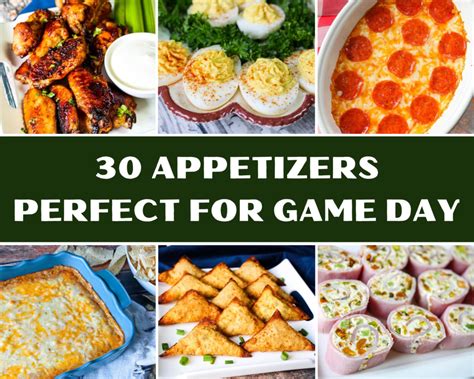 30 Appetizers Perfect For Game Day Just A Pinch