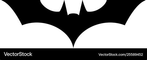 Batman Logo Icon Royalty Free Vector Image Vectorstock