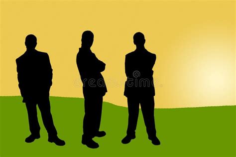 Business People Shadows 16 Stock Illustrations 3 Business People