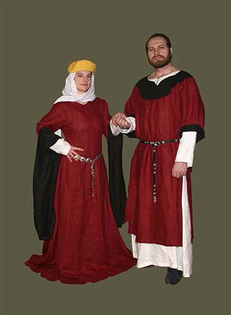 12th 13th Century Mens Linen Supertunic Revival Clothing Company