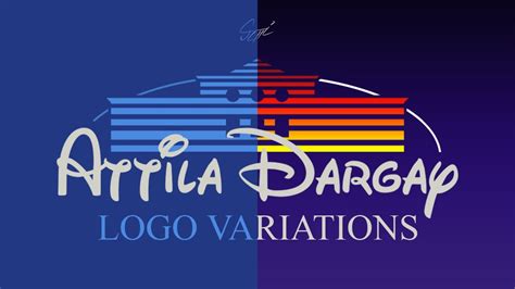 Attila Dargay Logo Variations Walt Disney Logo Parodies Youtube
