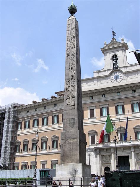 Piazza di monte citorio or piazza montecitorio is a piazza in rome. Obelisk of Montecitorio - Wikiwand