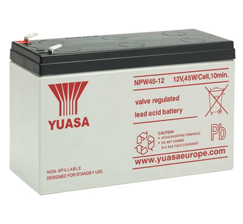 YUASA 8.5Ah Lead Acid Glider Battery - navboys.com