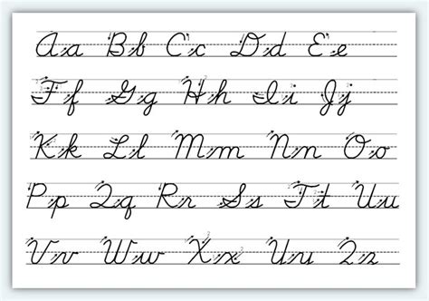 Will Cursive Handwriting Disappear Cursive Writing Practice Sheets