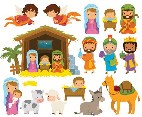 Manger And Cross Clipart Png