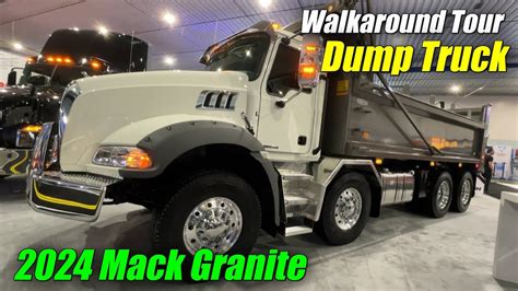 Amazing Dump Truck 2024 Mack Granite With Daunais Body Youtube