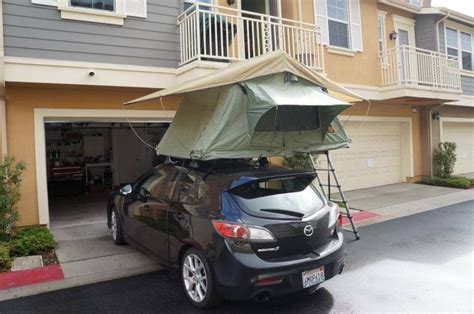 Tent Topping Cuvs Is No Problem Here Is A Mazda 3 Roof Tent Roof