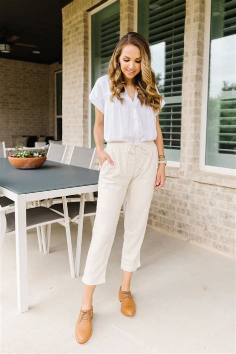 How To Style It Linen Pants Outfit Ideas Merrick S Art