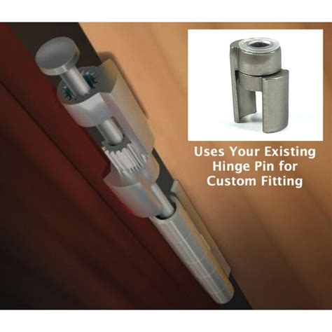 Doorsaver 12 In Satin Nickel Hinge Pin Door Stop At