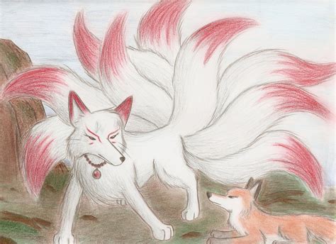 Nine Tailed Fox By Cane Mckeyton On Deviantart