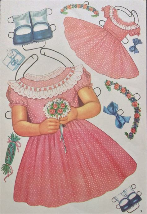 Kit Paper Doll Book Queen Holden Repro 1985 8 Pages Of Clothes Ebay