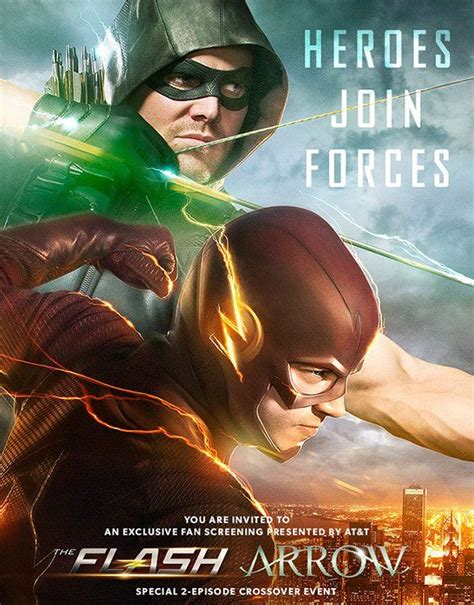 The Flash And Arrow Movie Poster
