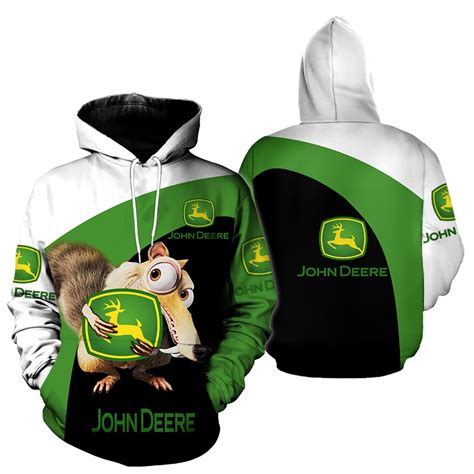John Deere 3d All Over Printed Clothes Ta0674 Normal Hoodie 2  Chikepod