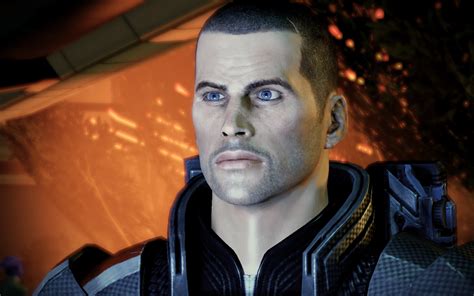 Mass Effect 2 Shepard Up Close By Blacksheep64 On Deviantart