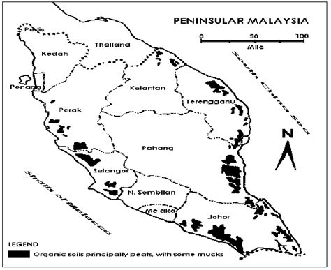 Amoenerosea, while the fungus m. Distribution of peat land in Peninsular Malaysia [1 ...