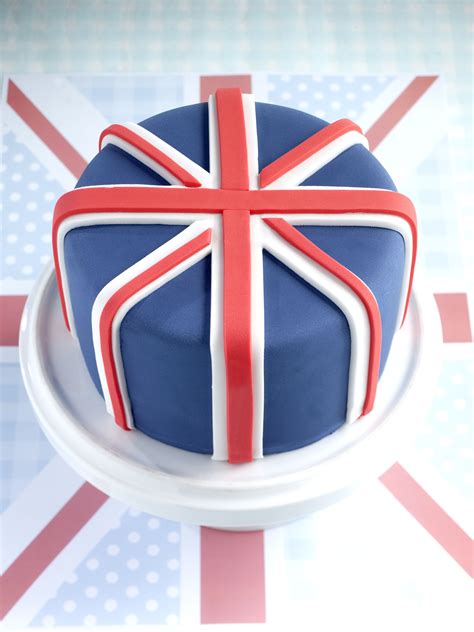 Union Jack Cake Queen Elizabeth Iis 90th Birthday Celebrations