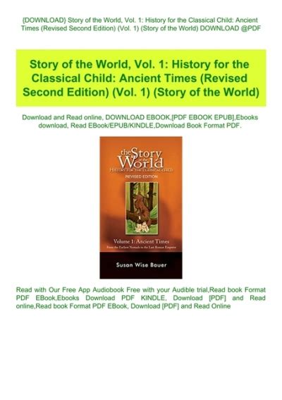 Download Story Of The World Vol 1 History For The Classical Child