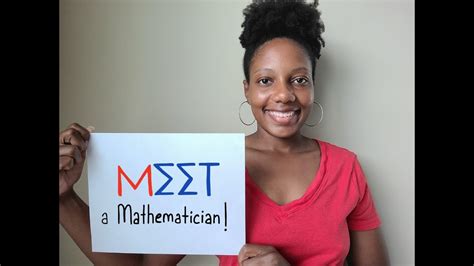 Meet A Mathematician Keisha Cook Youtube