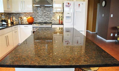 Coffee Brown Granite Countertops Color For Kitchen Granite Countertops