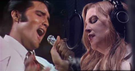 Elvis And Lisa Marie Presley Deliver A Haunting Country Gospel Duet