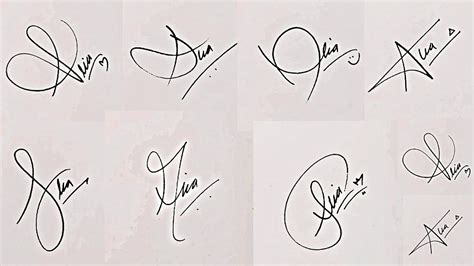 How To Draw Signature Like A Billionaire For Alphabet A Part 2