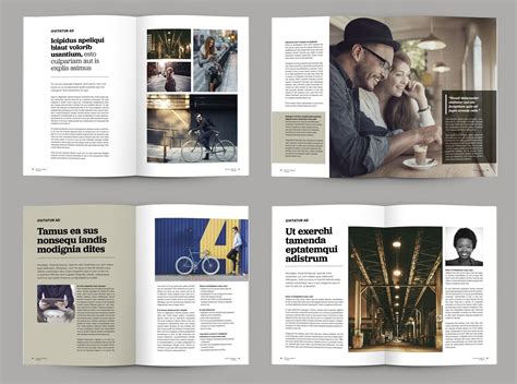 Corporate Magazine Design Template Magazine Design Design Template