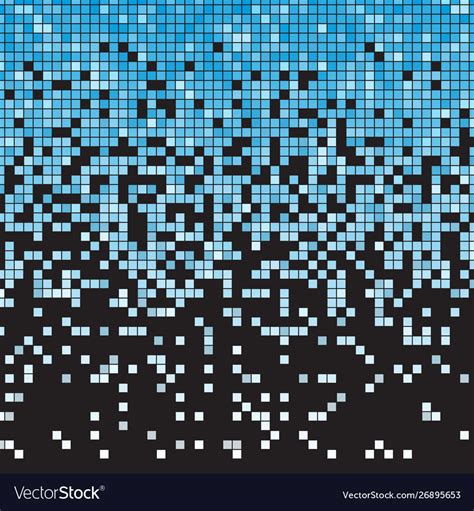 Fading Pixel Pattern Royalty Free Vector Image