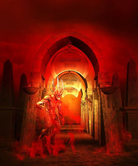 Download Hell Demons Devil Royalty Free Stock Illustration Image