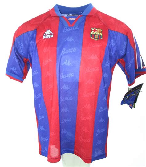 Kappa Fc Barcelona Camiseta 7 Luis Figo 199697 Match Issued Nuevo
