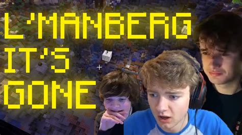 Streamers React To Destruction Of Lmanberg On Dream Smp Youtube