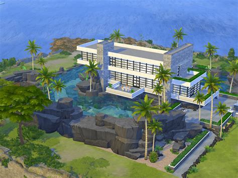 Domy W The Sims 4 - Przegląd Galerii - Wakacyjne domy w The Sims 4 - DOTsim