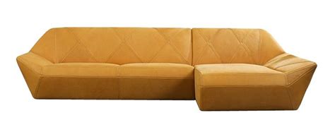 Galaxy fabric one seat no arm module $725. diamante-angular-leather-sofa-furniture-store-sydney ...