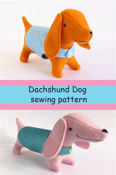 26 Weiner Dog Sewing Pattern Walterkendall