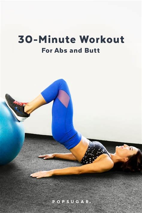 Workout For Abs And Butt Popsugar Fitness Photo 12