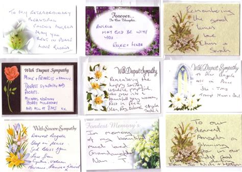 What To Write On Funeral Flowers Card Sympathy Messages What To Write