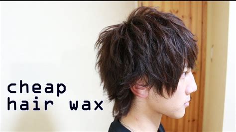 Anime Hair Japanese Hair Style Using 100yen Wax Youtube