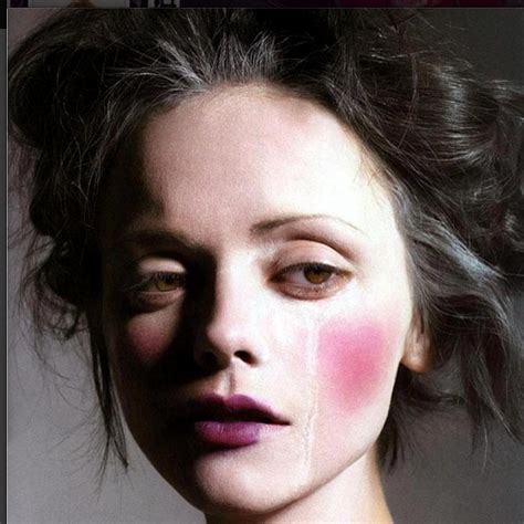 Charlotte Tilburys Makeup For Christina Ricci As Queen Of Hearts
