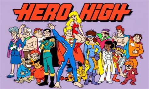 Hero High School Of Heroes The 1981 Animated Series